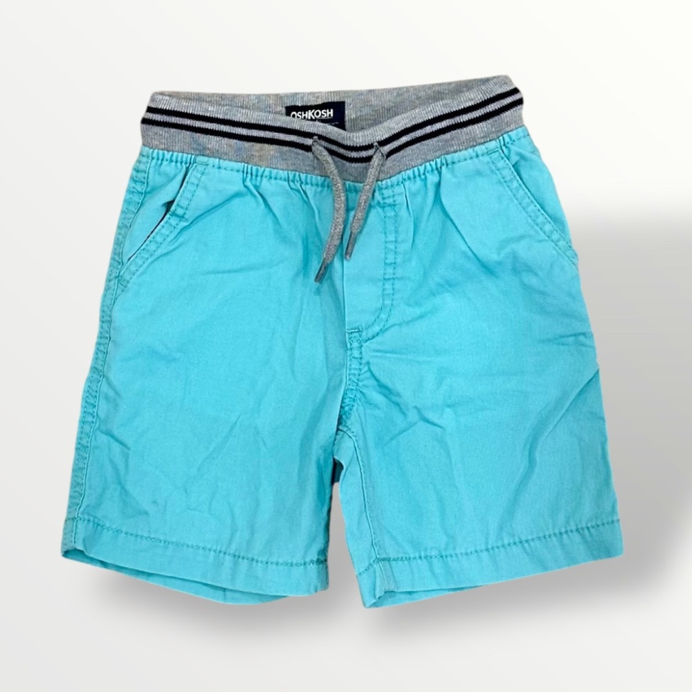NWT Boys OshKosh B'gosh Teal Shorts, Size 3T